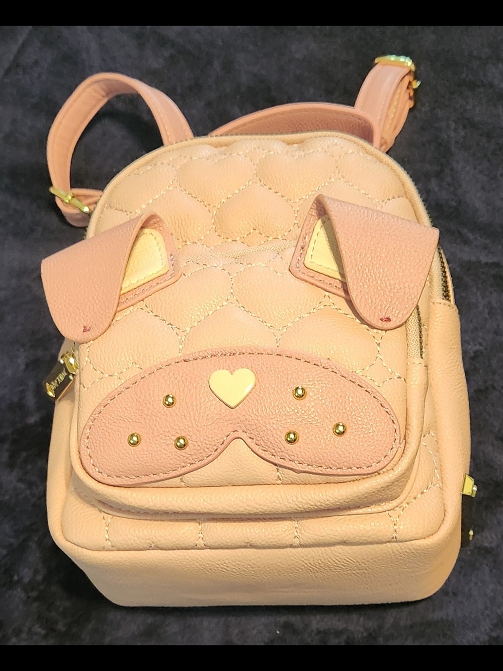 Tiny Pink Dog Betsey Johnson Backpack